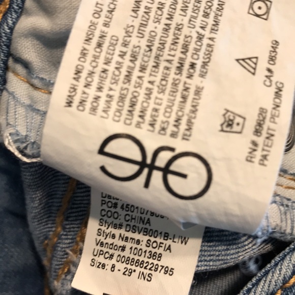 Sofia Jeans by Sofia Vergara Sofia Skinny Raw Hem - Picture 8 of 12